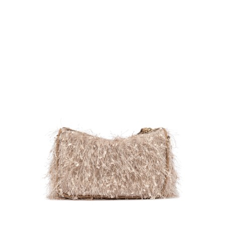 BORSA PELLE E TESSUTO NORA POUCH GIANNI CHIARINI BS11694 2971