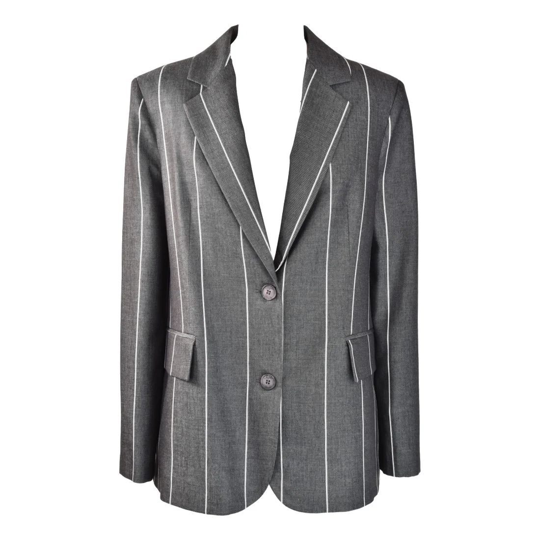 GIACCA MONOPETTO GESSATO SO ALLURE D3045B BLACK