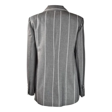 GIACCA MONOPETTO GESSATO SO ALLURE D3045B BLACK
