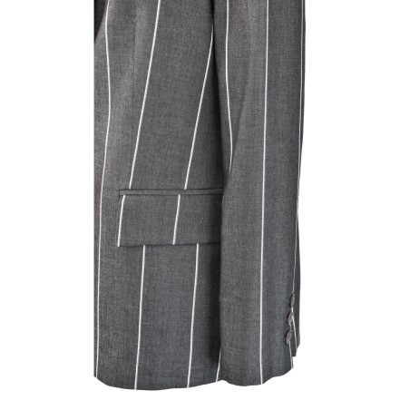 GIACCA MONOPETTO GESSATO SO ALLURE D3045B BLACK