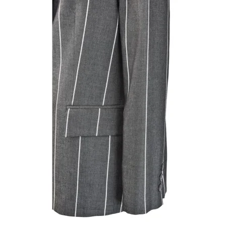 GIACCA MONOPETTO GESSATO SO ALLURE D3045B BLACK