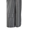 GIACCA MONOPETTO GESSATO SO ALLURE D3045B BLACK
