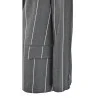 GIACCA MONOPETTO GESSATO SO ALLURE D3045B BLACK