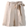 SHORT CON CINTURA SO ALLURE D6032B CHAMPAGNE