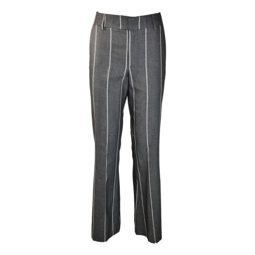 PANTALONE BOY GESSATO SO ALLURE D6038B BLACK