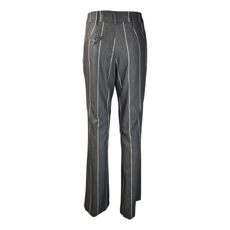 PANTALONE BOY GESSATO SO ALLURE D6038B BLACK