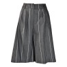 BERMUDA GESSATO SO ALLURE D6040B BLACK