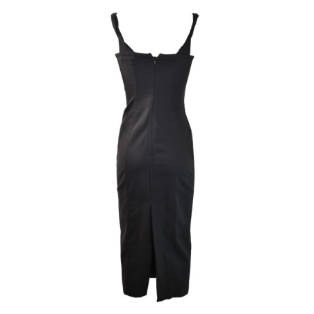 ABITO MIDI TUBINO SO ALLURE G1031B BLACK