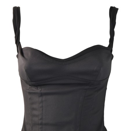 ABITO MIDI TUBINO SO ALLURE G1031B BLACK