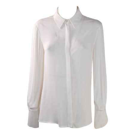 CAMICIA COLLO UOMO GEORGETTE SO ALLURE G2022B MILK