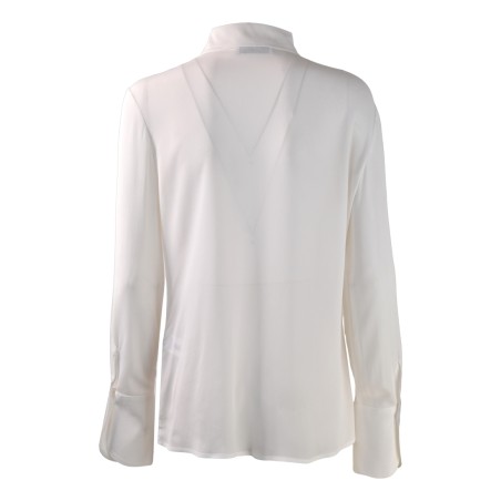 CAMICIA COLLO UOMO GEORGETTE SO ALLURE G2022B MILK