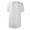 BLUSA COLLO BARCA GEORGETTE SO ALLURE G2025B MILK