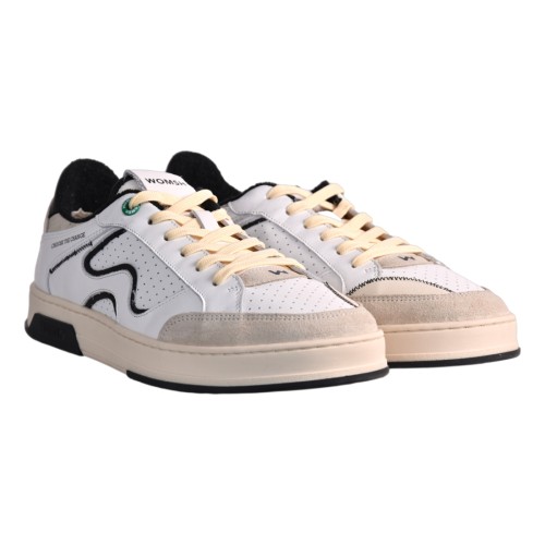 SNEAKERS KATO WOMSH KATO.LEM WHITE/BLACK