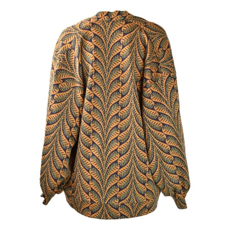 CARDIGAN MARSHALL LEAF LUCE MARRAKESH COGNAC