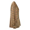 CARDIGAN MARSHALL LEAF LUCE MARRAKESH COGNAC