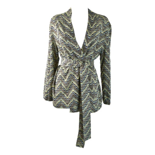 CARDIGAN MARYLIN DOUBLE ZIG LUCE MARYLIN GIALLO