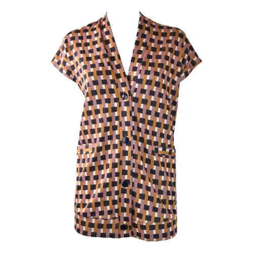 GILET METELDA GEOMETRIC LUCE METELDA.GEO ROSA