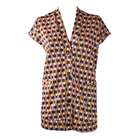 GILET METELDA GEOMETRIC LUCE METELDA.GEO ROSA