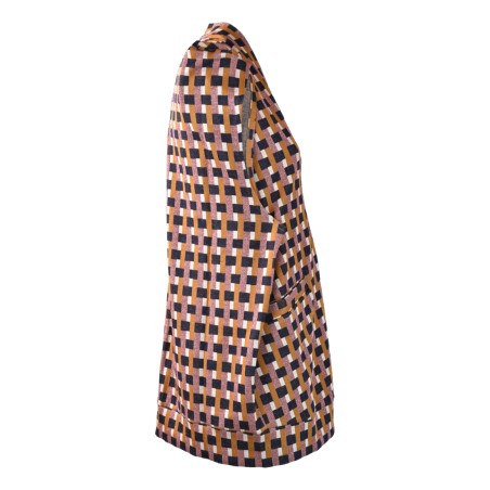 GILET METELDA GEOMETRIC LUCE METELDA.GEO ROSA