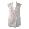 GILET MONOPETTO MOTIVO SCHIENA SO ALLURE O3020B BUTTER
