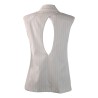 GILET MONOPETTO MOTIVO SCHIENA SO ALLURE O3020B BUTTER
