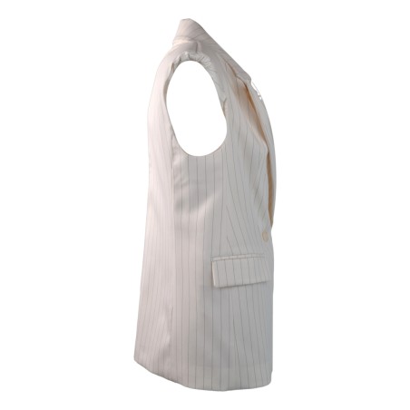 GILET MONOPETTO MOTIVO SCHIENA SO ALLURE O3020B BUTTER