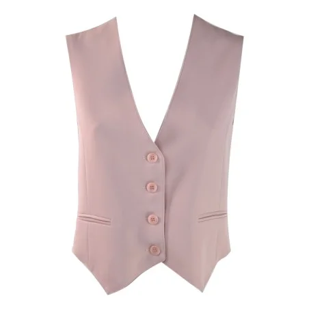 GILET BASIC SO ALLURE O33003B POUDRE