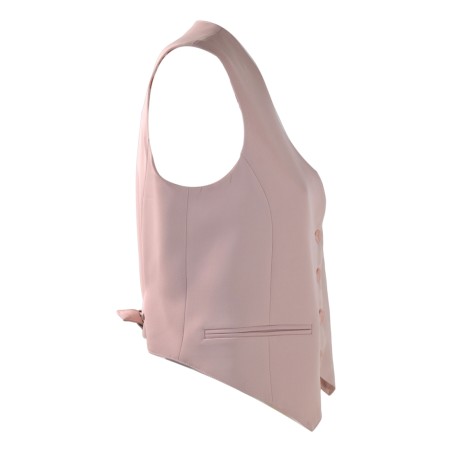 GILET BASIC SO ALLURE O33003B POUDRE