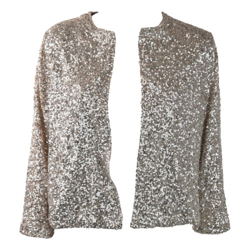GIACCA CORTA PAILLETTES SO ALLURE S3033B PEARL