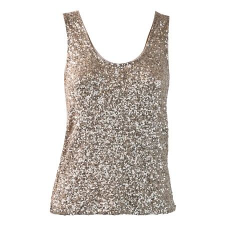 TOP PAILLETTES SO ALLURE S7017B PEARL