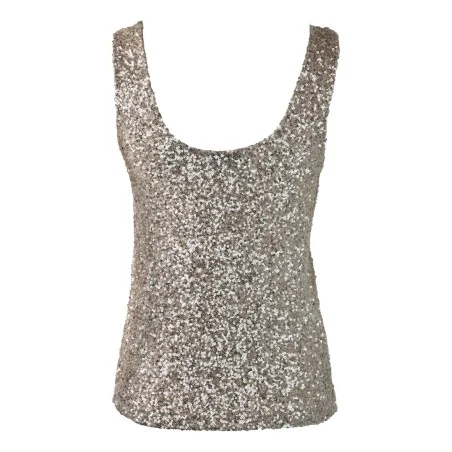 TOP PAILLETTES SO ALLURE S7017B PEARL