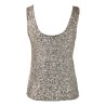 TOP PAILLETTES SO ALLURE S7017B PEARL
