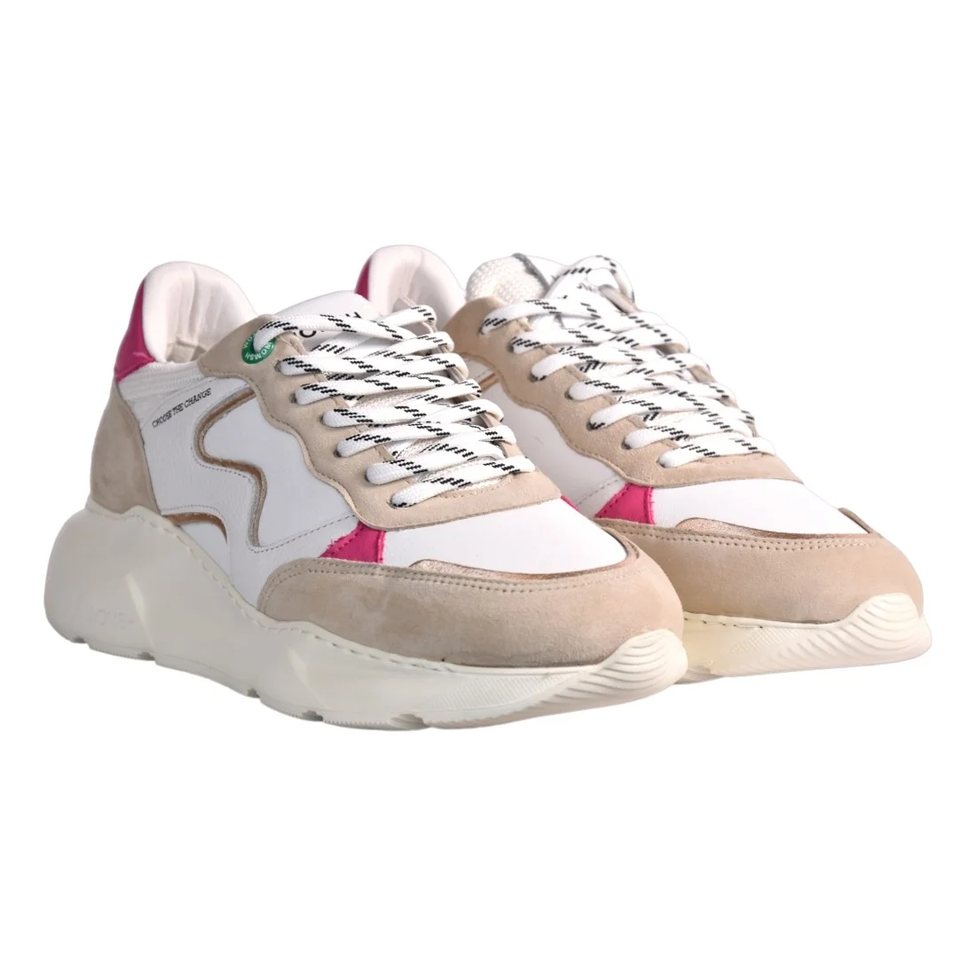 SNEAKERS WAVE2 WOMSH WAVE2.LEW BEIGE/PINK