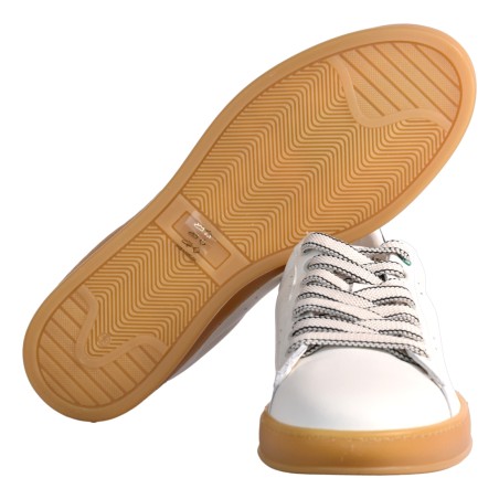 SNEAKERS WM.24 WOMSH WM24.LEM WHITE/BLACK