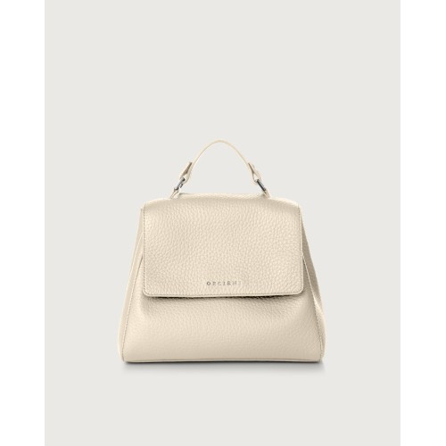 BORSA SVEVA SOFT PICCOLA A MANO ORCIANI B01999_SOF AVORIO