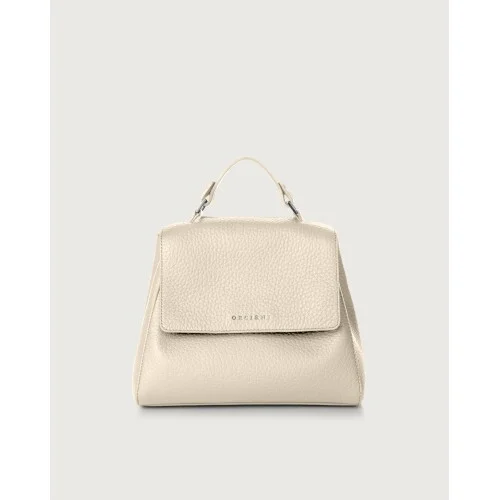 BORSA SVEVA SOFT PICCOLA A MANO ORCIANI B01999_SOF AVORIO