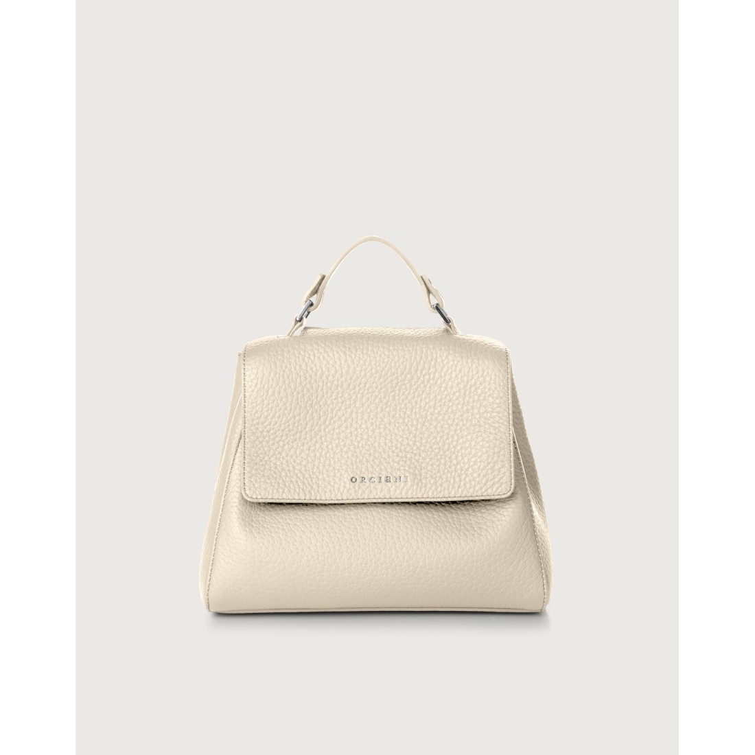 BORSA SVEVA SOFT PICCOLA A MANO ORCIANI B01999_SOF AVORIO