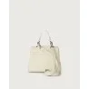 BORSA SVEVA SOFT MINI A MANO ORCIANI B02019_SOF BIANCO