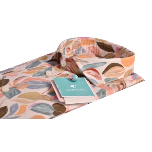 CAMICIA LINO E COTONE BASTONCINO B4271.166 UN
