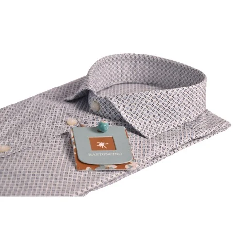 CAMICIA COTONE BASTONCINO B4273.166 01
