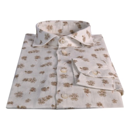 CAMICIA IN LINO BASTONCINO B4277.166 02