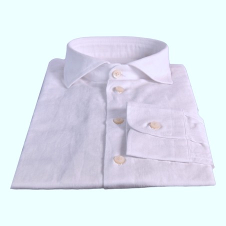 CAMICIA BASTONCINO B4309.166 BIANCO