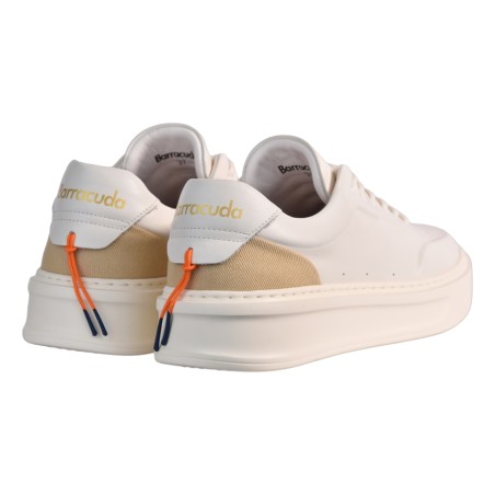 SNEAKERS IN PELLE BARRACUDA BD1415 94Q