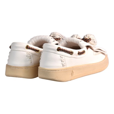 MOCASSINO MAXI NAPPINE ELENA IACHI C09 WHITE