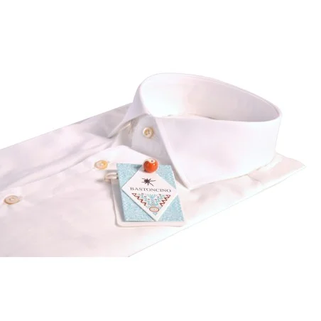 CAMICIA BASTONCINO ELAST.SUP.164 BIANCO