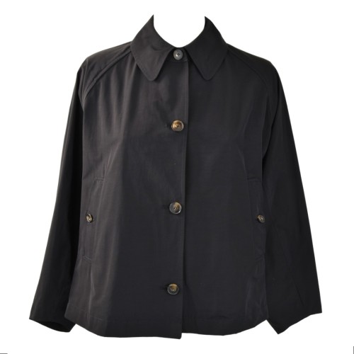SHORT JACKET L IMPERMEABILE INA-OLY NERO
