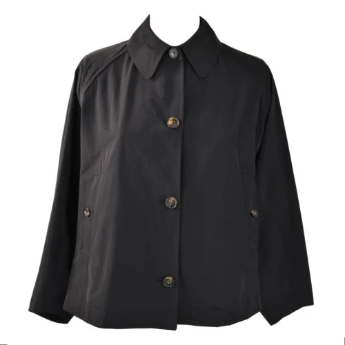 SHORT JACKET L IMPERMEABILE INA-OLY NERO