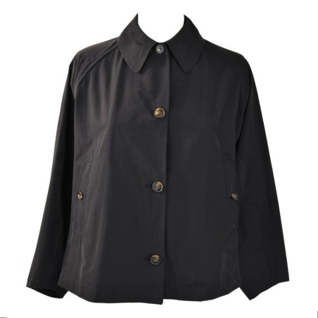 SHORT JACKET L IMPERMEABILE INA-OLY NERO