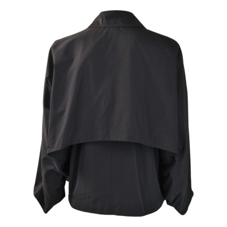 SHORT JACKET L IMPERMEABILE INA-OLY NERO