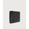 POCHETTE SLIM MICRON IN PELLE ORCIANI P00734_MIC NERO